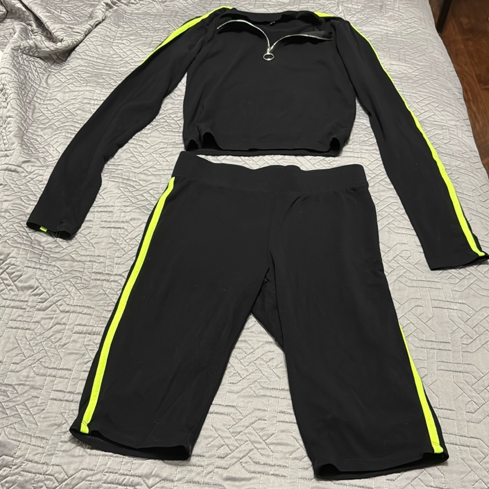 Biker short set